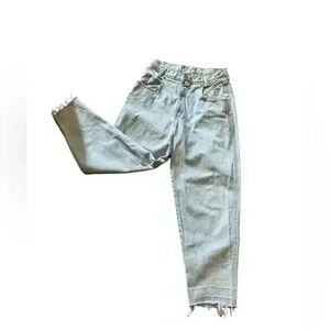 Zena Women's High Rise Jeans - Light Wash blue vintage